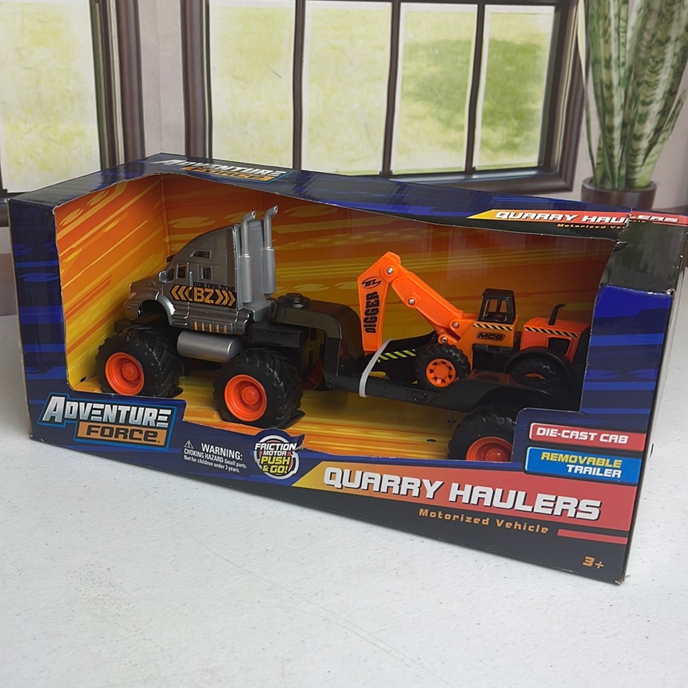 Adventure Force Quarry Haulers With removable trailer